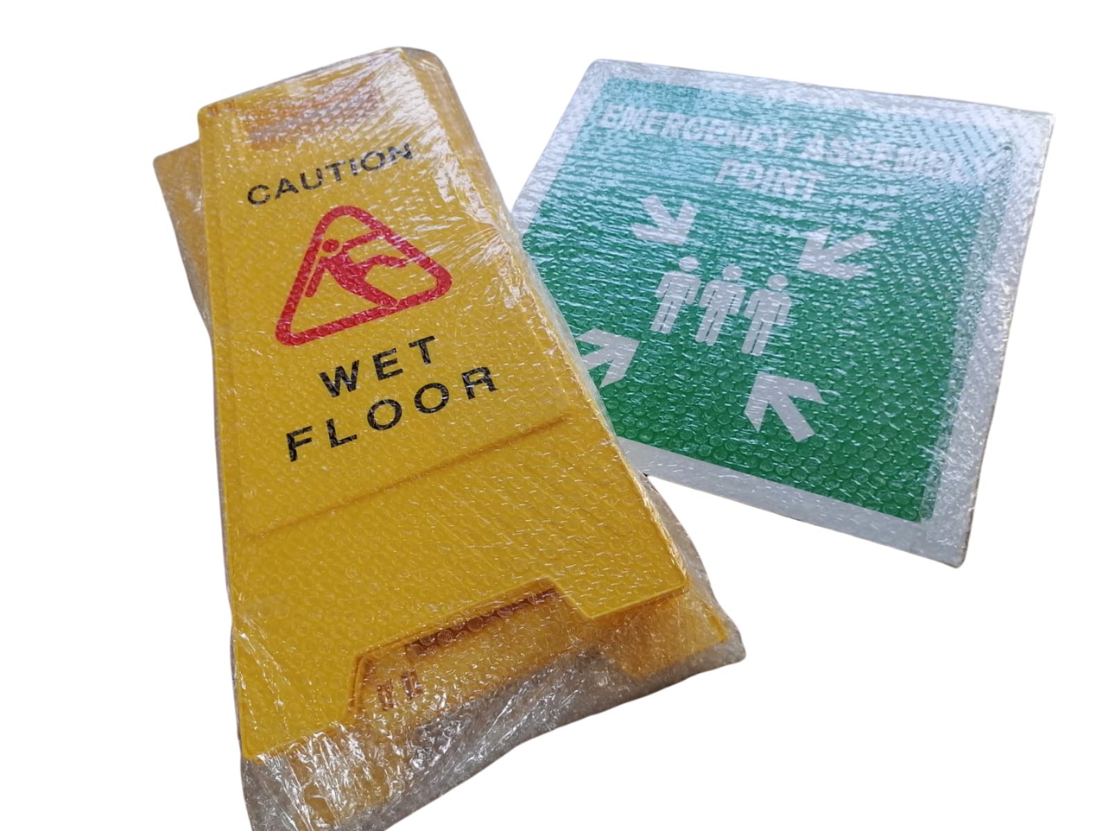 Safety Signs ready and packed for delivery