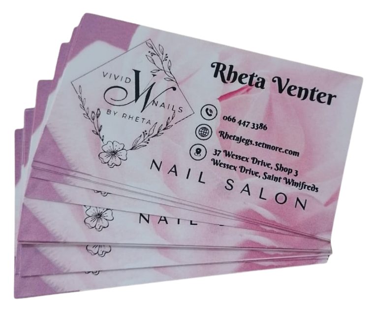 Single Sided Business Cards