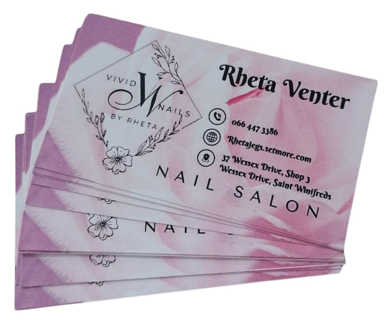 Single Sided Business Cards